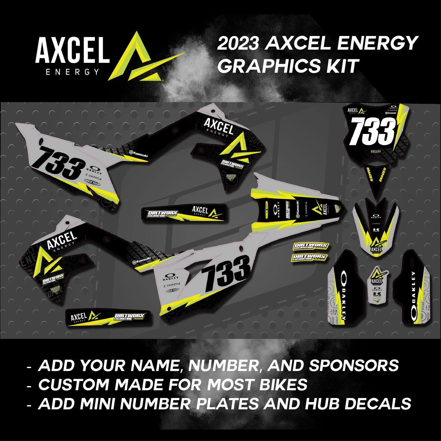 Axcel Energy Team Graphics Kit